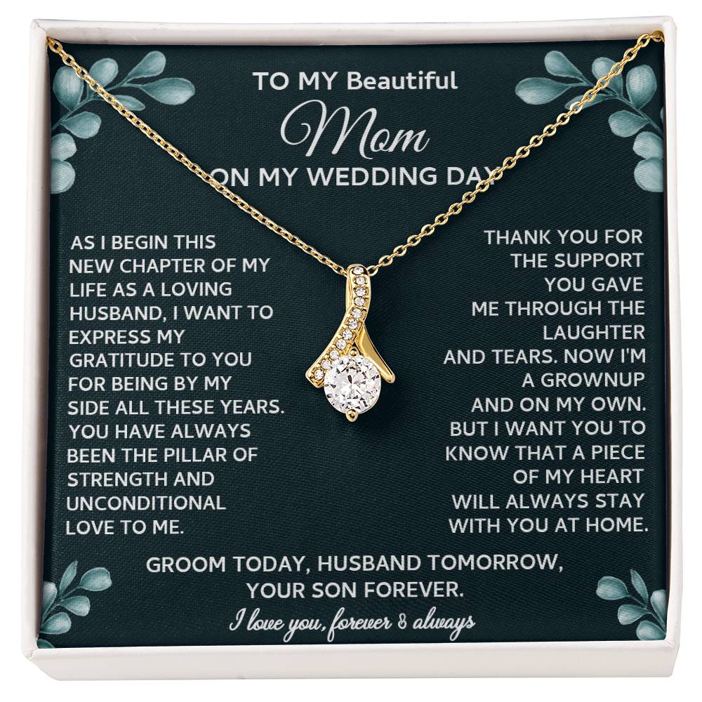 From Son To Mom On Wedding Day | Sparkling Radiance Necklace