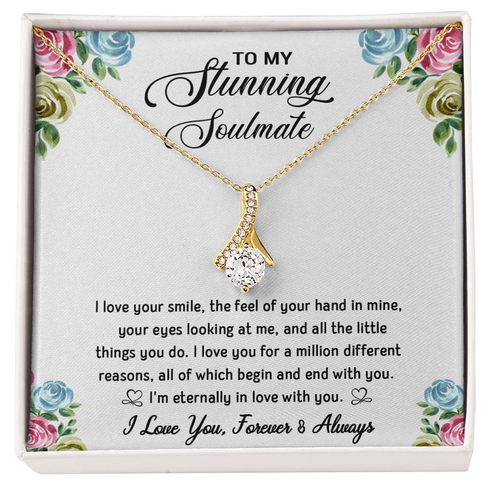 To My Stunning Soulmate | Sparkling Radiance Necklace