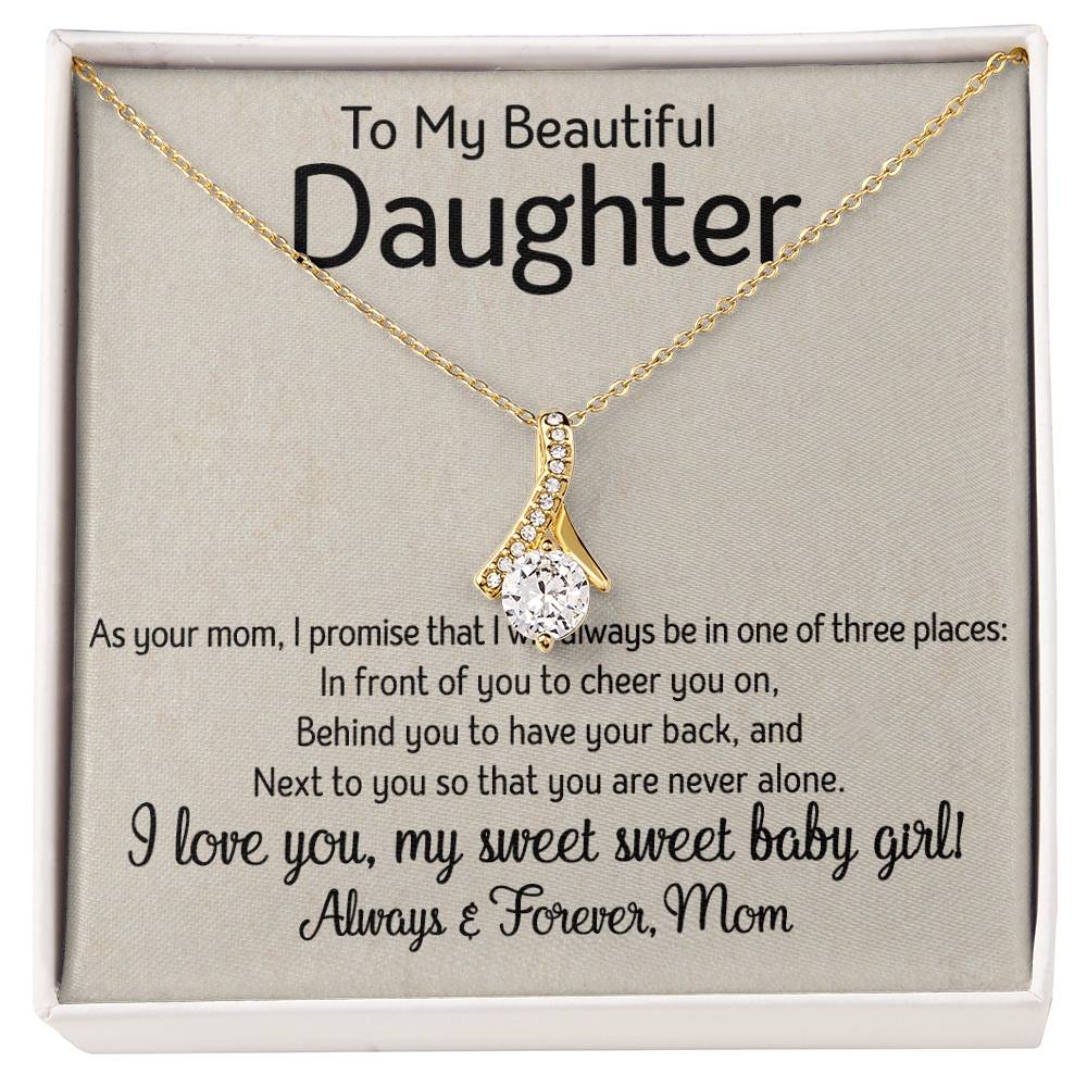 To My Daughter | One Of Three Places | Sparkling Radiance Necklace