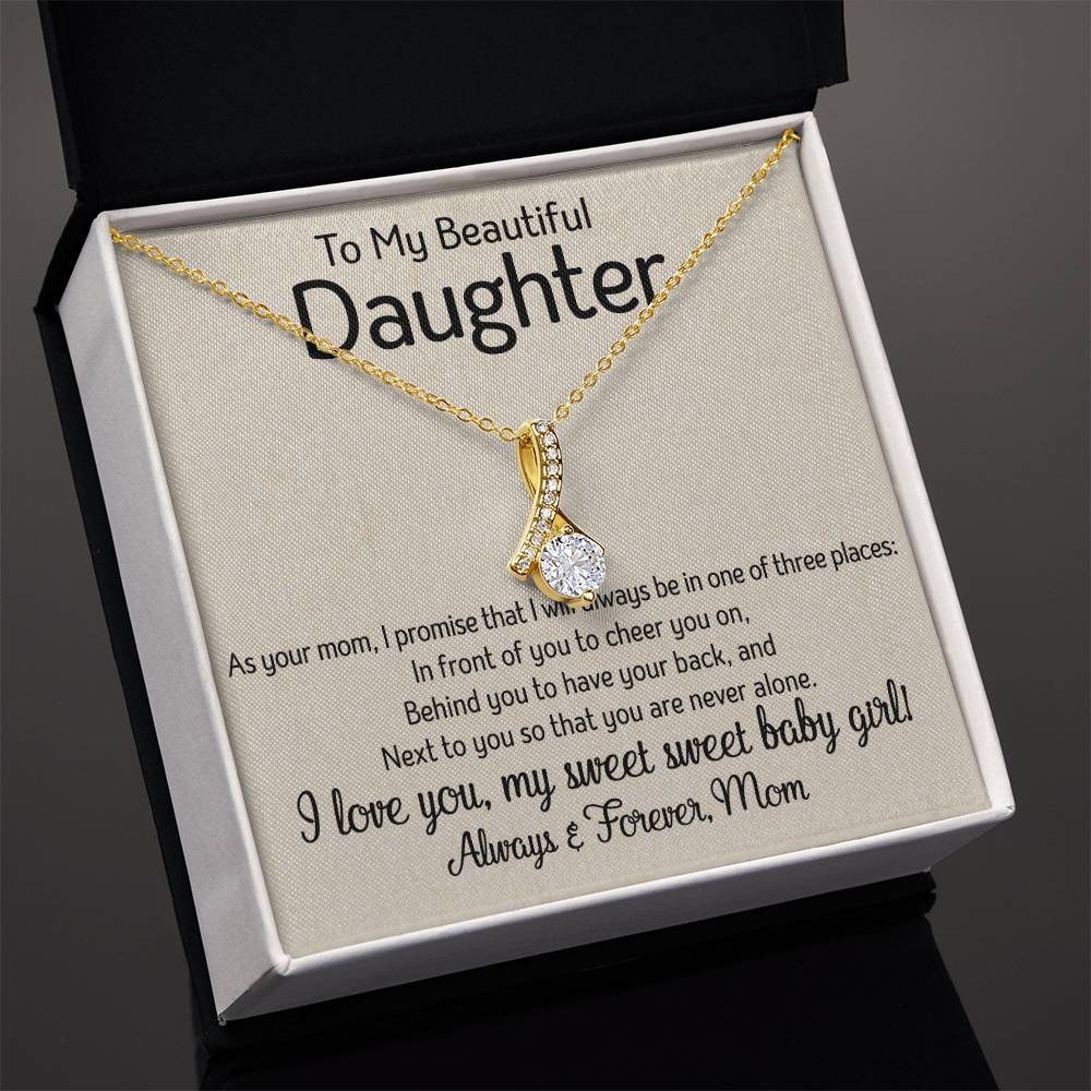 To My Daughter | One Of Three Places | Sparkling Radiance Necklace