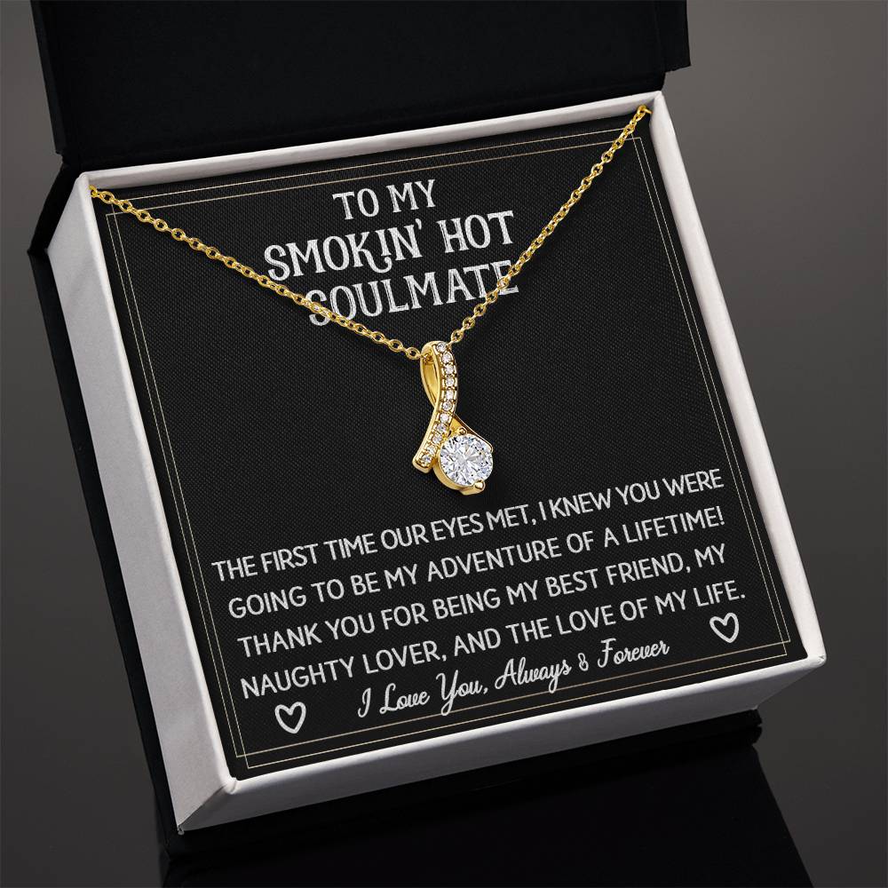 To My Smokin' Hot Soulmate | Sparkling Radiance Necklace