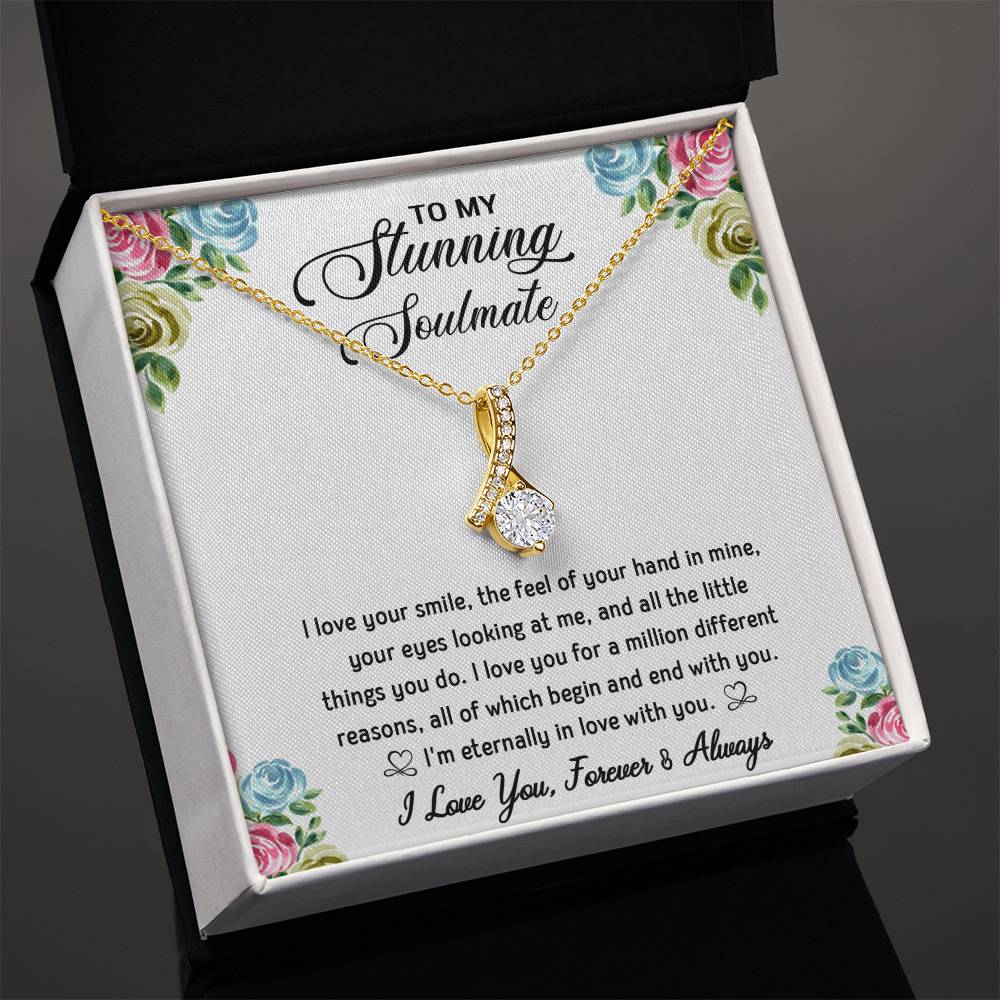 To My Stunning Soulmate | Sparkling Radiance Necklace