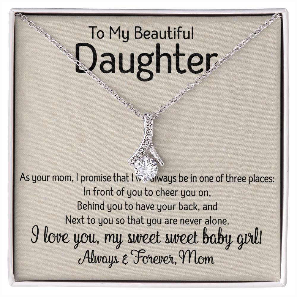 To My Daughter | One Of Three Places | Sparkling Radiance Necklace