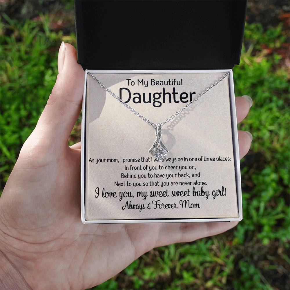 To My Daughter | One Of Three Places | Sparkling Radiance Necklace