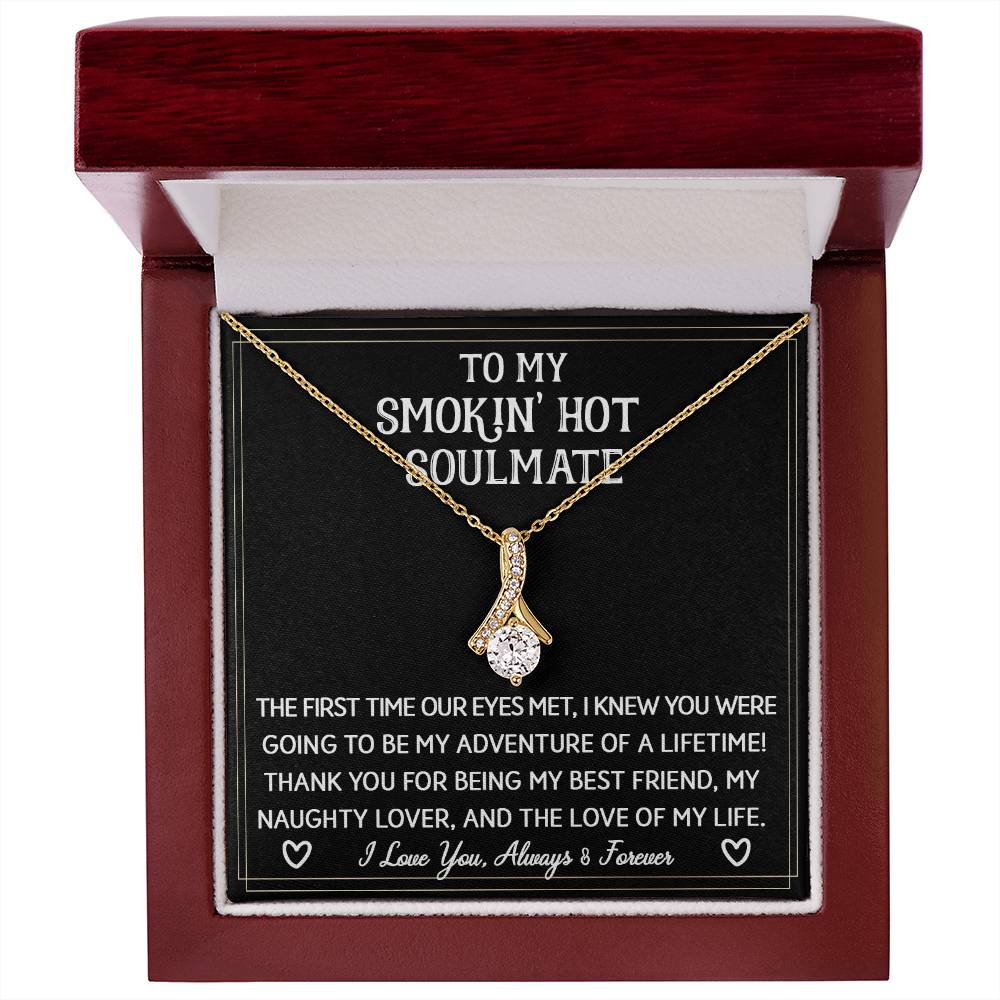 To My Smokin' Hot Soulmate | Sparkling Radiance Necklace