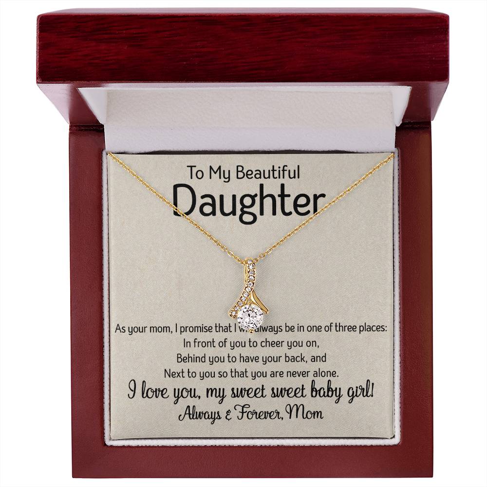 To My Daughter | One Of Three Places | Sparkling Radiance Necklace