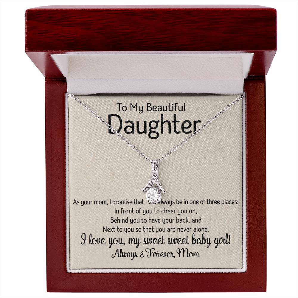 To My Daughter | One Of Three Places | Sparkling Radiance Necklace