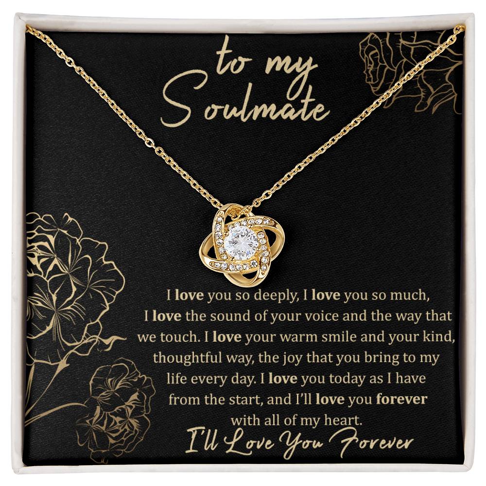 Custom Message Card | To My Soulmate | I'll Love You Forever