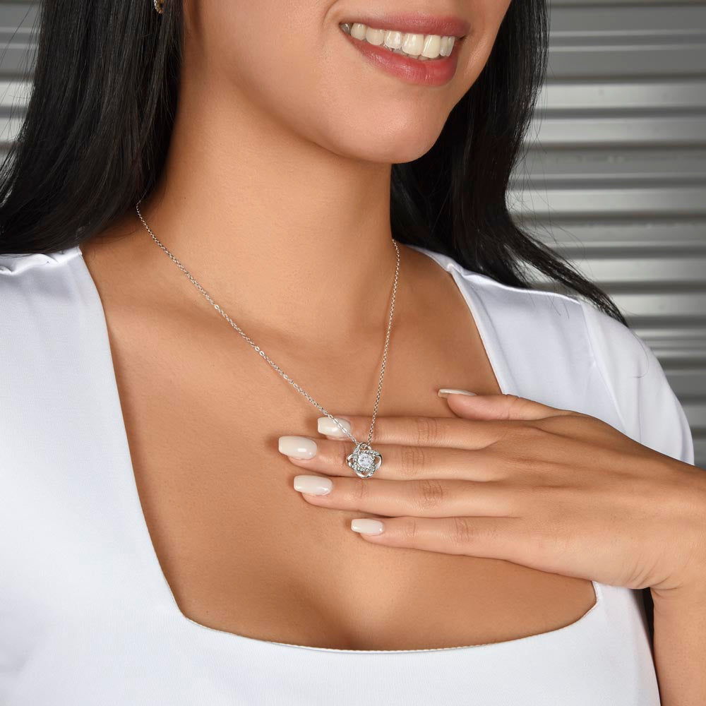 To My Smokin' Hot Soulmate | The First Time | Love Knot Necklace