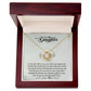 To My Daughter | Always My Little Girl | Love Knot Necklace
