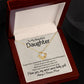 To My Daughter | One Of Three Places | Love Knot Necklace