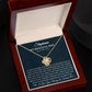To My Beautiful Wife | How Special You Are | Love Knot Necklace