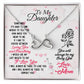 To My Daughter | My Baby Girl | Infinity Necklace