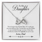 To My Daughter | How Special You Are | Infinity Necklace