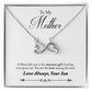To My Mother | Sweetest Gift | Infinity Necklace