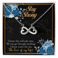 Stay Strong | Infinity Necklace