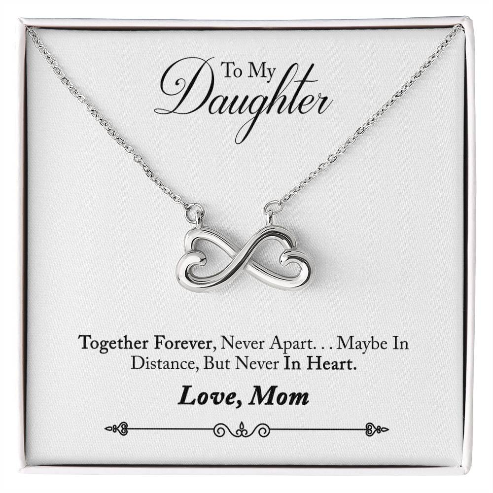 To My Daughter | Together Forever | Infinity Necklace