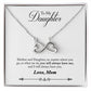 To My Daughter | You Will Always Have Me | Infinity Necklace