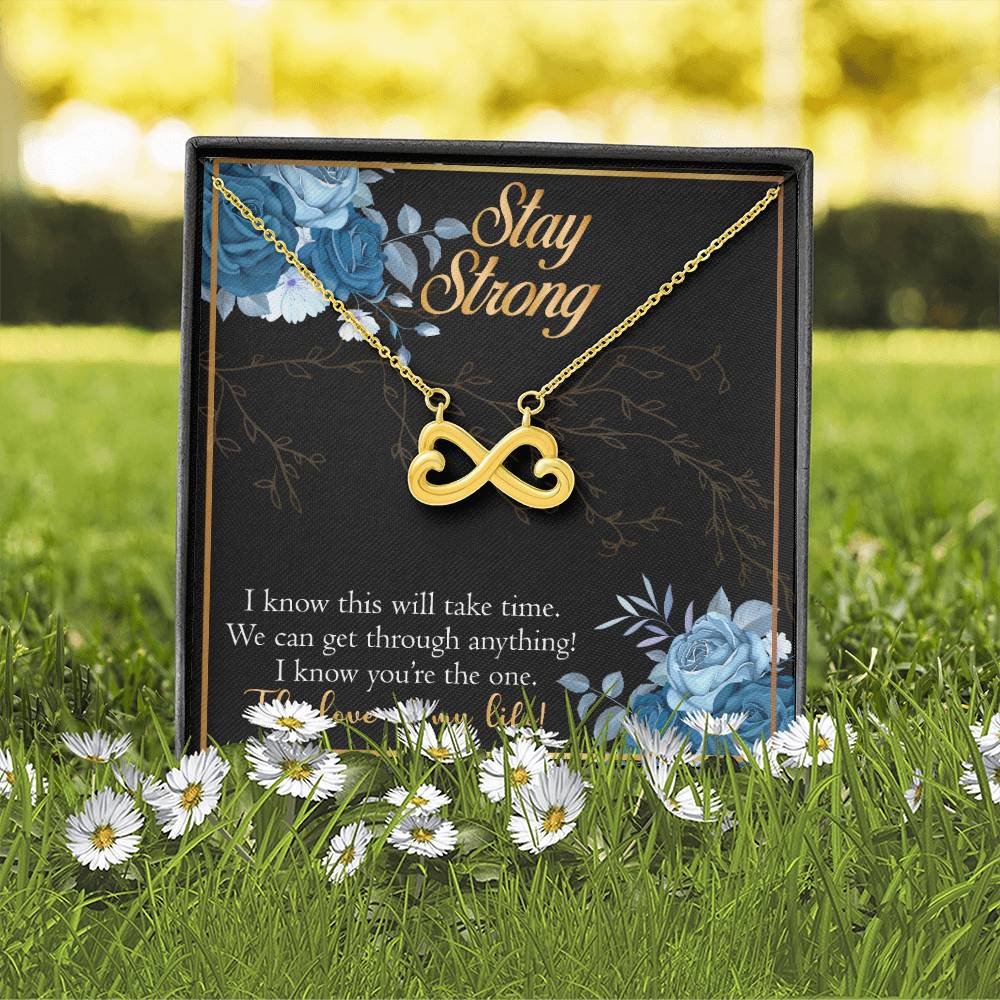 Stay Strong | Infinity Necklace