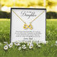To My Daughter | How Special You Are | Infinity Necklace