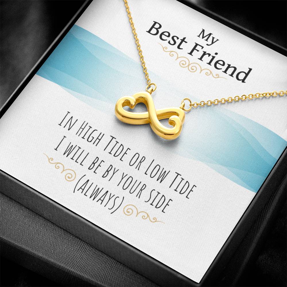 My Best Friend | Always By Your Side | Infinity Necklace