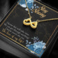 Stay Strong | Infinity Necklace