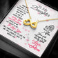 To My Daughter | My Baby Girl | Infinity Necklace