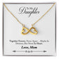 To My Daughter | Together Forever | Infinity Necklace