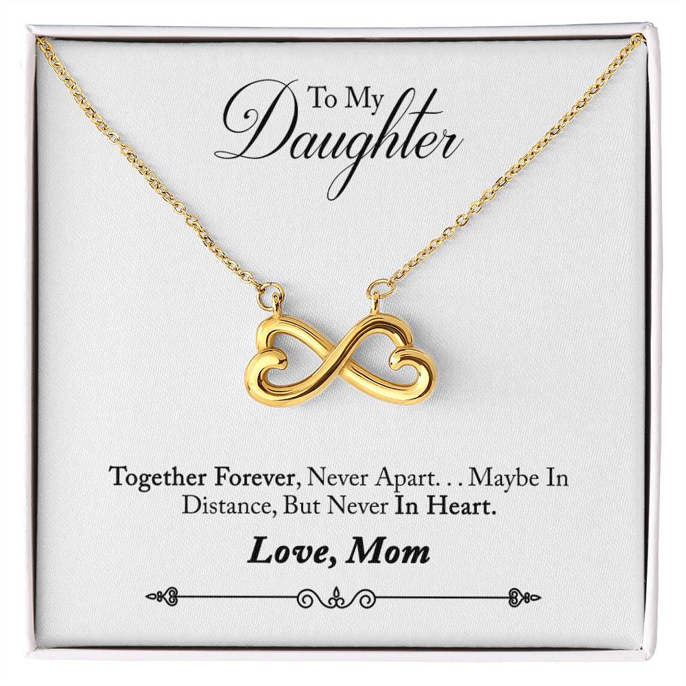 To My Daughter | Together Forever | Infinity Necklace