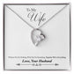 To My Wife | Together We're Everything | Eternal Love Necklace