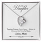 To My Daughter | Together Forever | Eternal Love Necklace