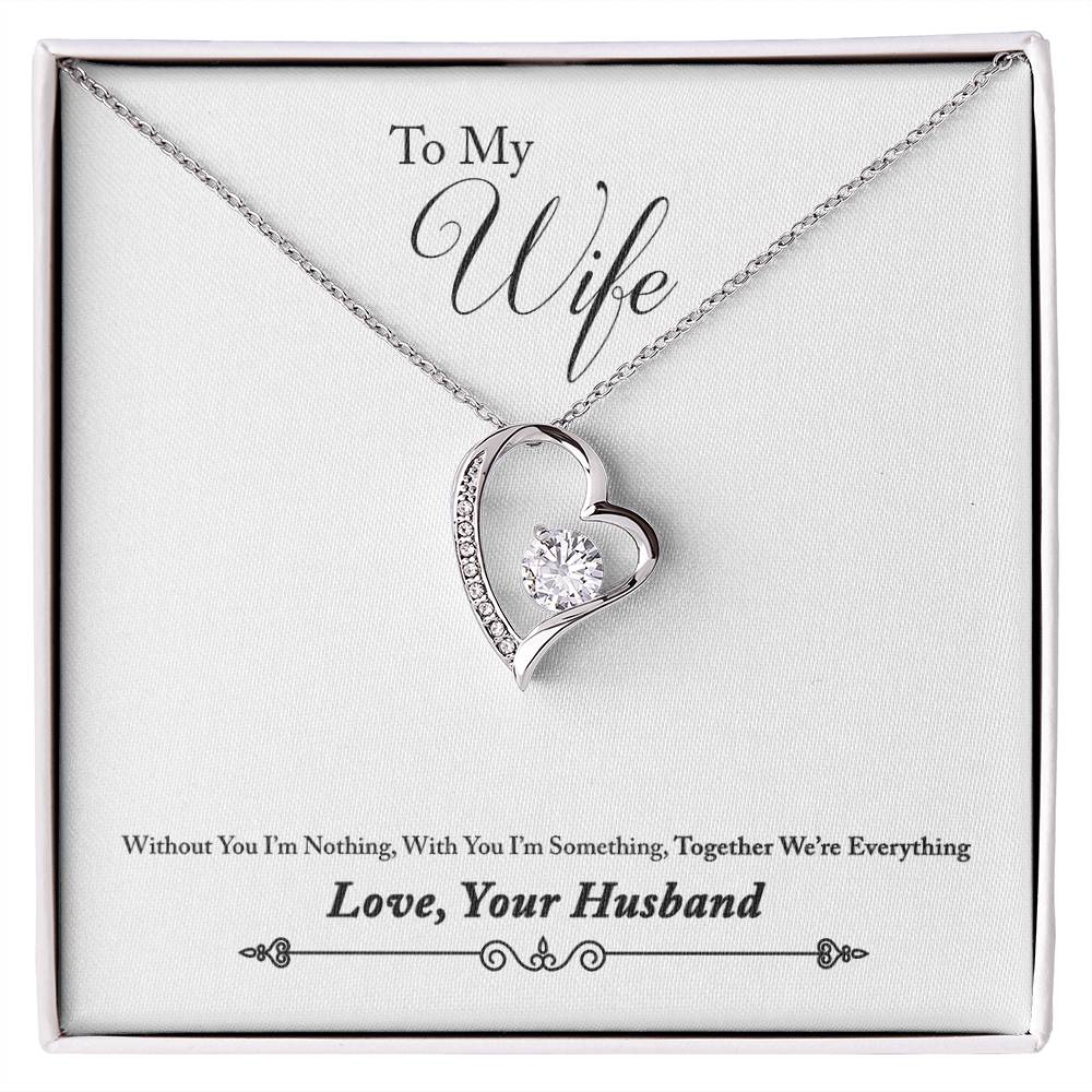 To My Wife | Together We're Everything | Eternal Love Necklace