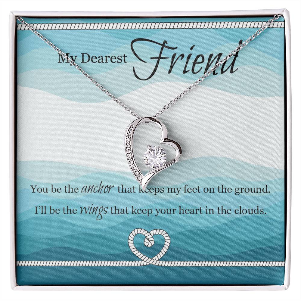 My Dearest Friend | I'll Be The Wings | Eternal Love Necklace
