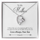 To My Mother | Sweetest Gift | Eternal Love Necklace