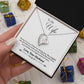 To My Wife | Missing Piece | Eternal Love Necklace