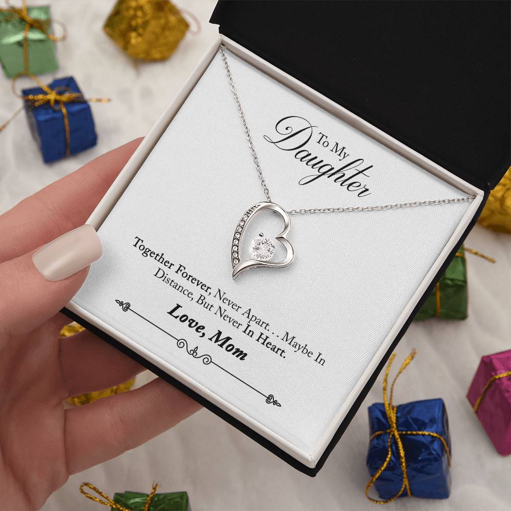 To My Daughter | Together Forever | Eternal Love Necklace