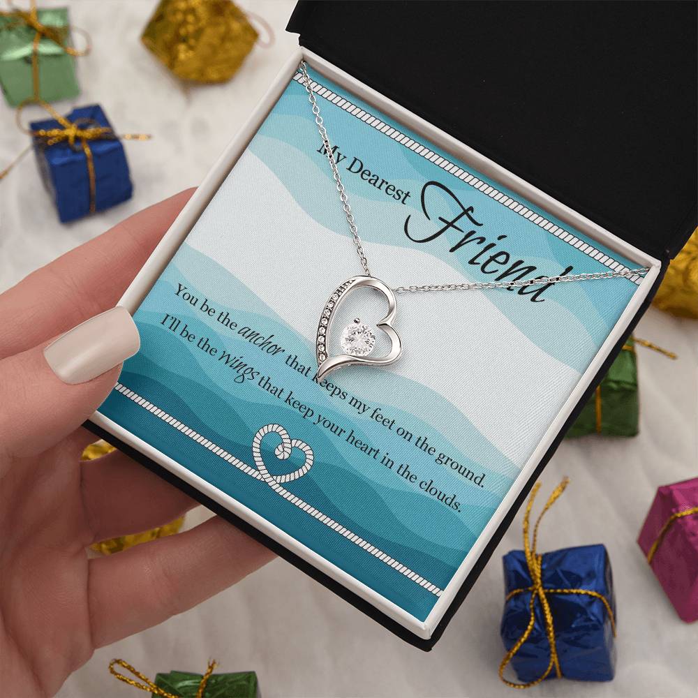 My Dearest Friend | I'll Be The Wings | Eternal Love Necklace