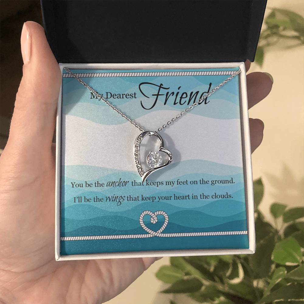 My Dearest Friend | I'll Be The Wings | Eternal Love Necklace