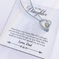 To My Daughter | How Special You Are | Eternal Love Necklace