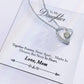 To My Daughter | Together Forever | Eternal Love Necklace