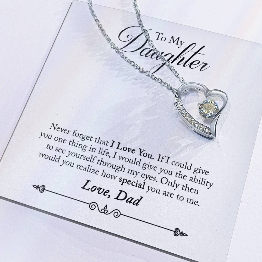 To My Daughter | How Special You Are | Eternal Love Necklace