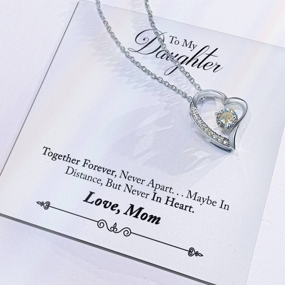 To My Daughter | Together Forever | Eternal Love Necklace