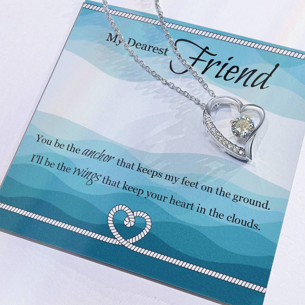 My Dearest Friend | I'll Be The Wings | Eternal Love Necklace
