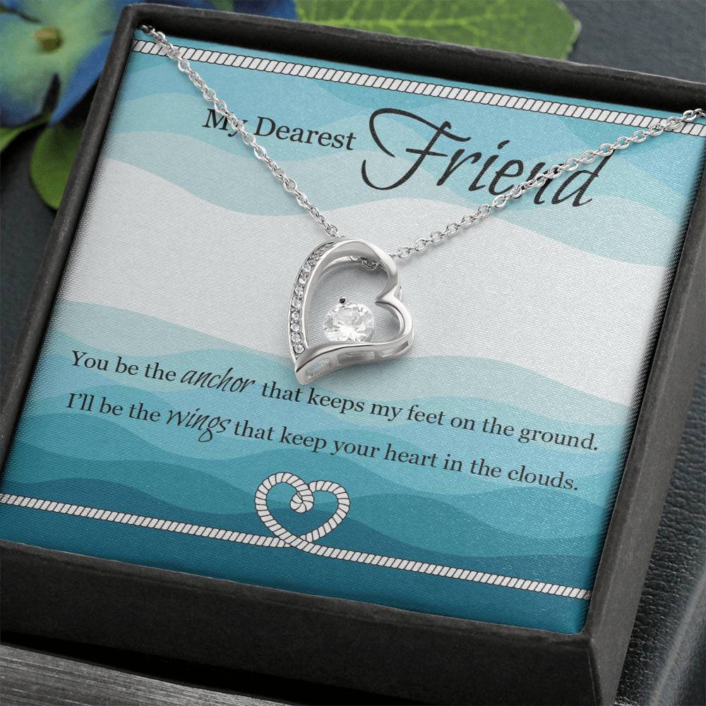 My Dearest Friend | I'll Be The Wings | Eternal Love Necklace