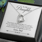 To My Daughter | How Special You Are | Eternal Love Necklace