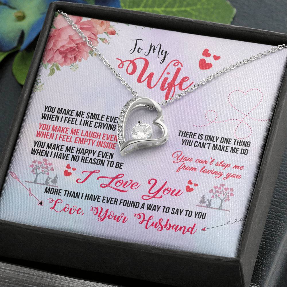 To My Wife | You Make Me | Eternal Love Necklace