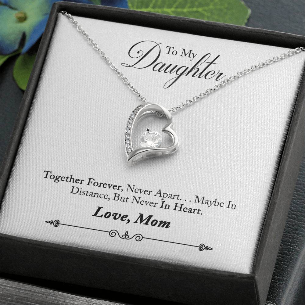 To My Daughter | Together Forever | Eternal Love Necklace