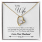 To My Wife | Your Last Everything | Eternal Love Necklace