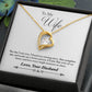 To My Wife | Missing Piece | Eternal Love Necklace