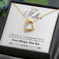 To My Mother | Sweetest Gift | Eternal Love Necklace